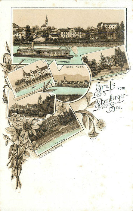 Starnberger See Litho