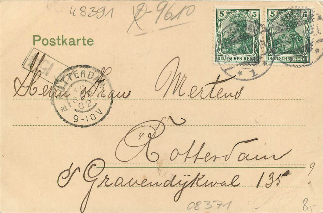 Glauchau Kaiserl Postamt