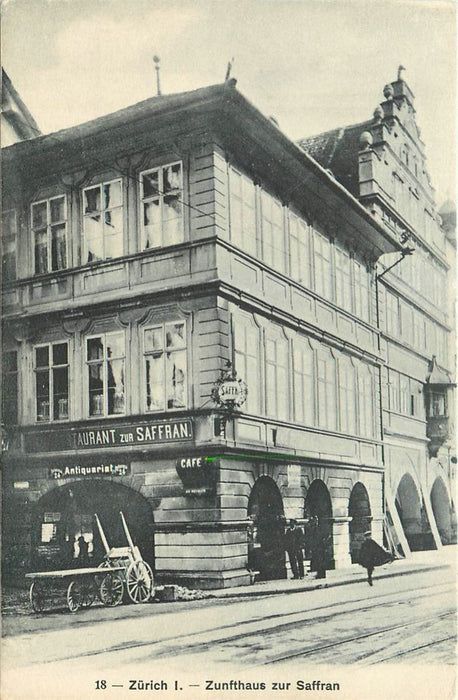 Zürich Zunfthaus zur Saffran