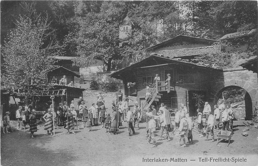 Interlaken Matten Tell Freilicht Spiele