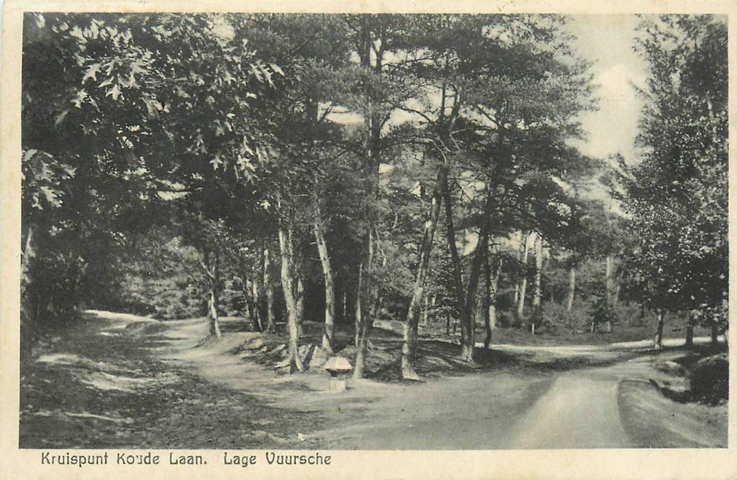 Lage Vuursche  Kruispunt Koude Laan