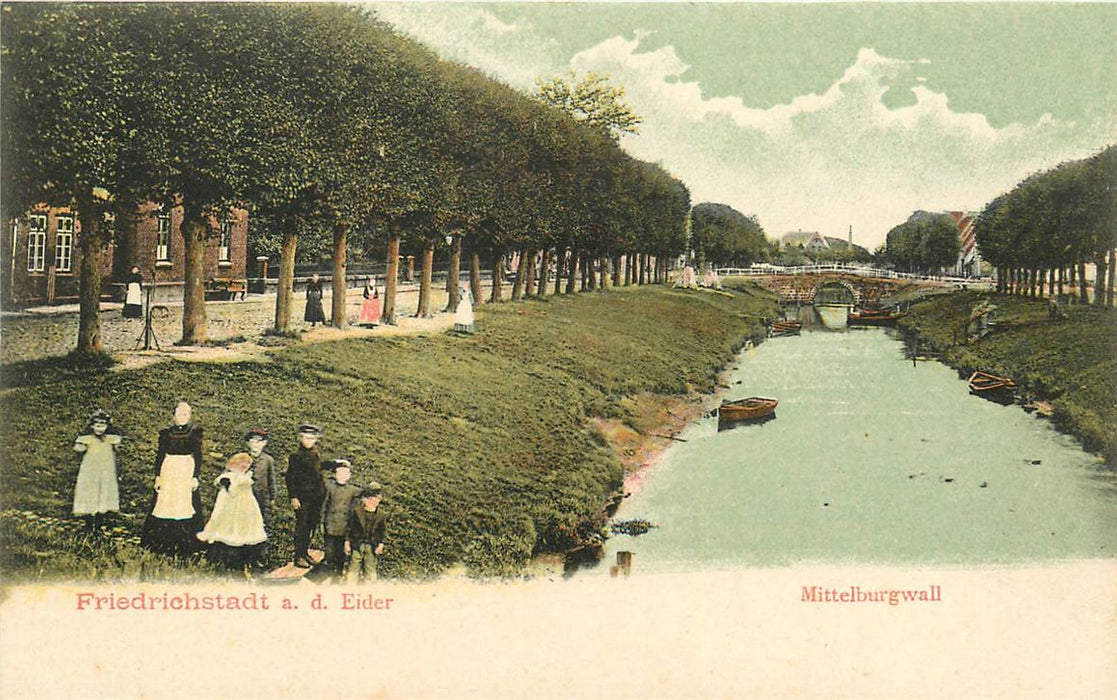 Friedrichstadt ad Eider Mittelburgwall