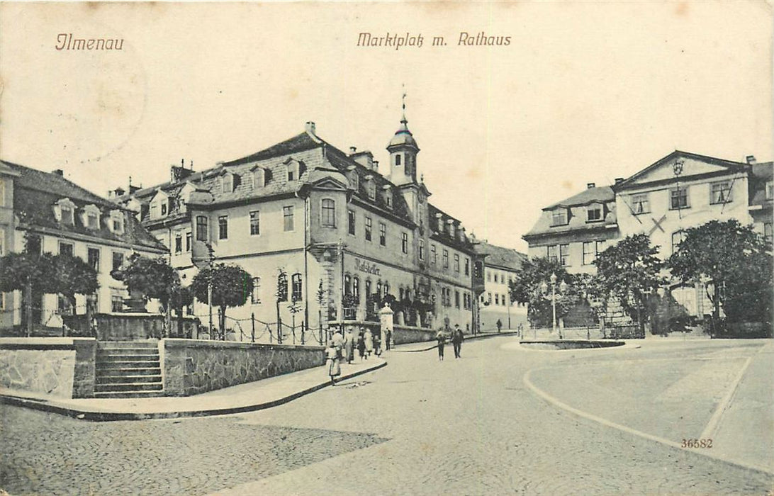 Ilmenau Marktplatz