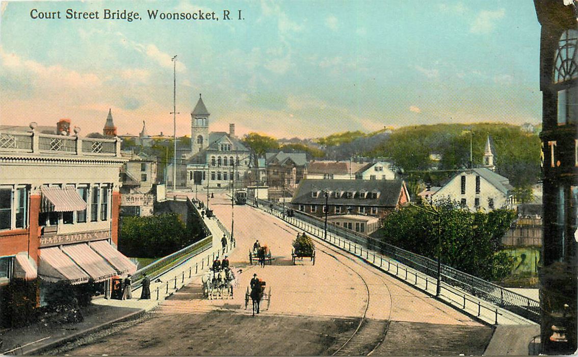 Woonsocket RI Court Street Bridge