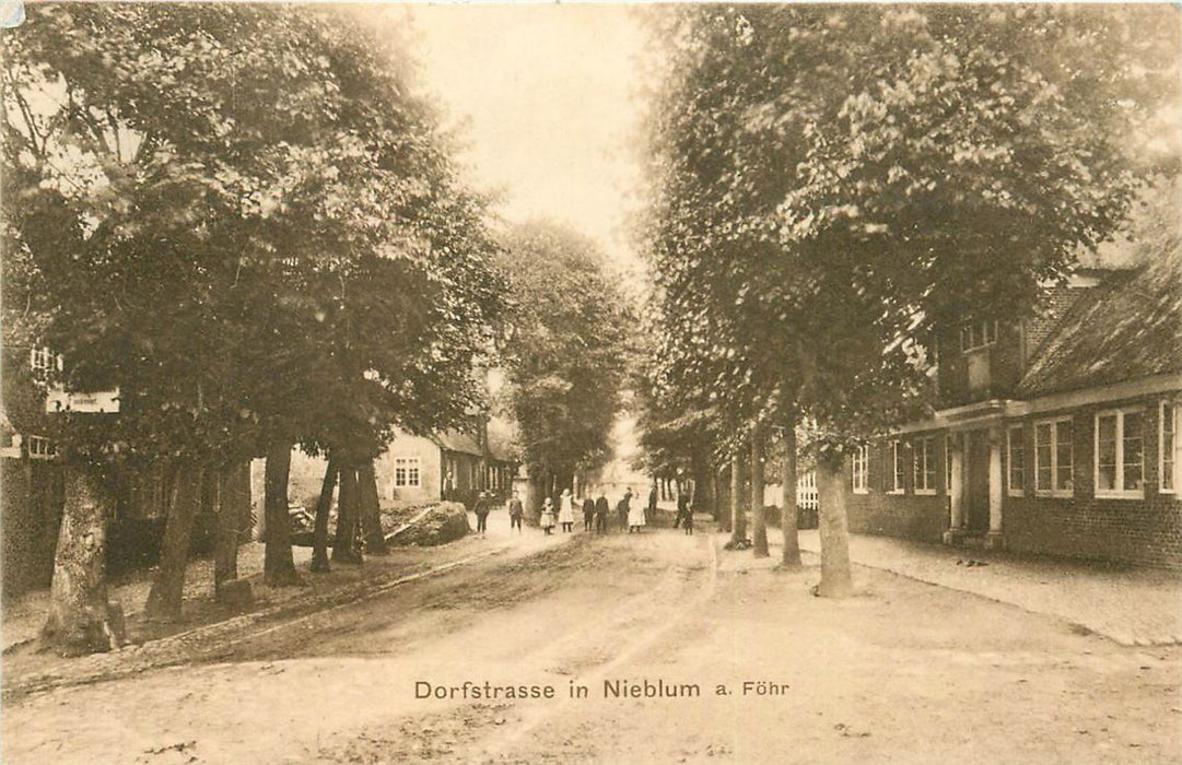 Nieblum a Föhr Dorfstrasse
