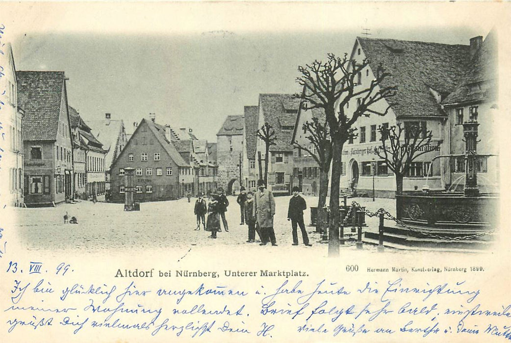 Altdorf bei Nürnberg Unterer Marktplatz