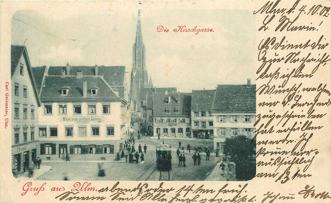 Ulm Die Hirschgasse