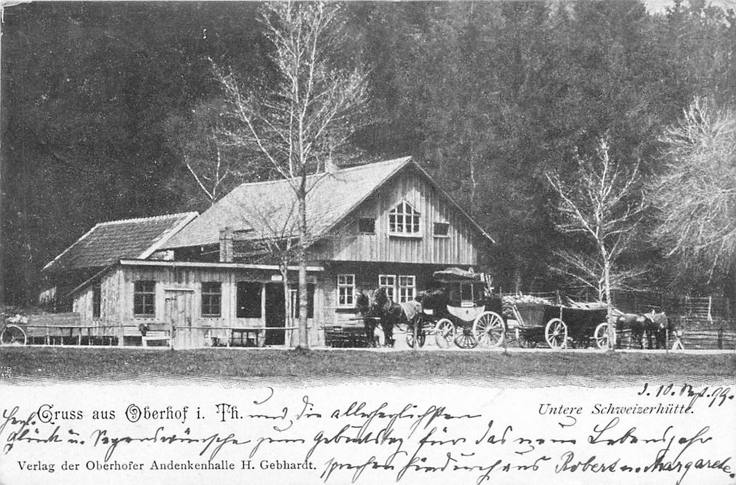 Oberhof i Th Untere Schweizerhütte