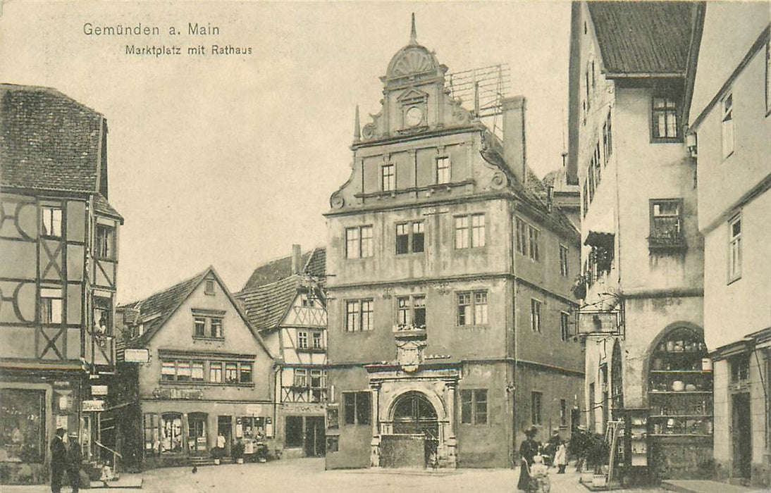 Gemünden a Main Marltplatz