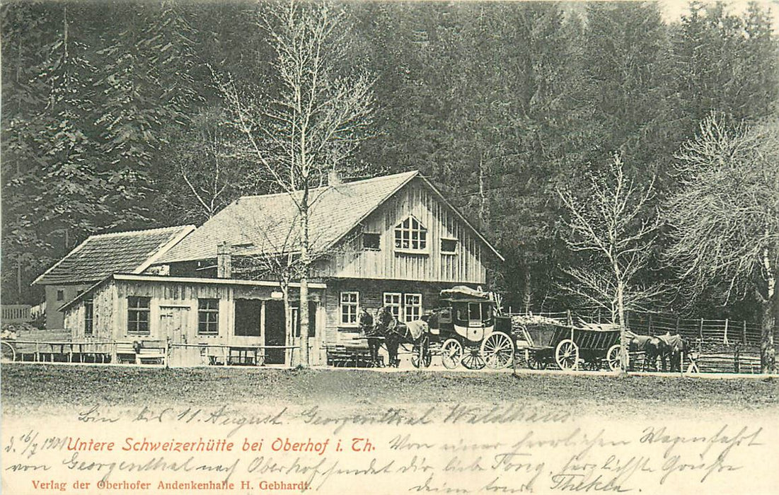Oberhof i Th Untere Schweizerhütte
