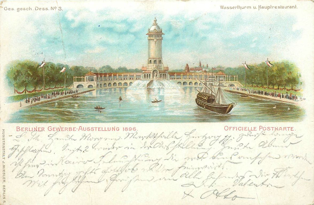 Berlin Gewerbe Ausstellung 1896