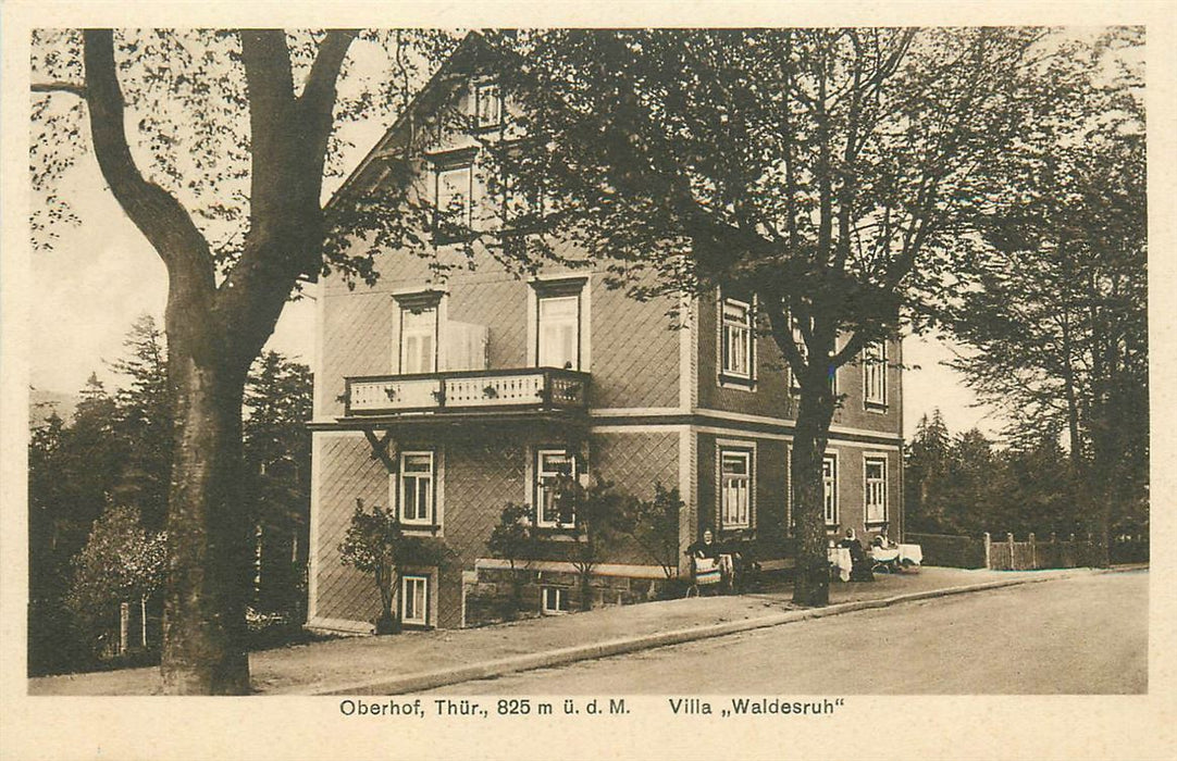 Oberhof i Th Villa Waldesruh