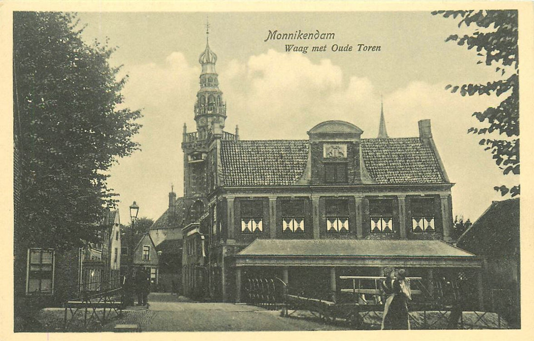 Monnikendam Waag met Oude Toren