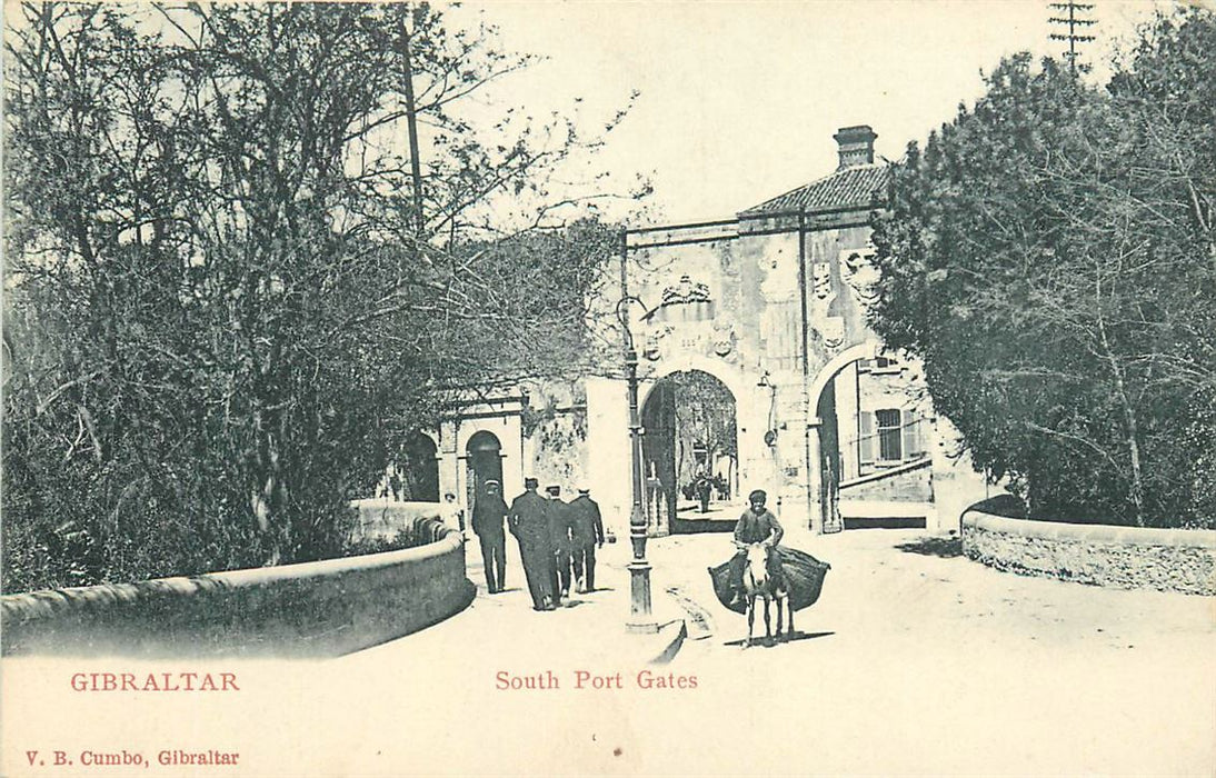 Gibraltar South Port Gates