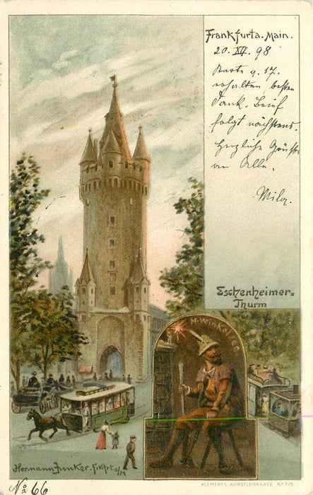 Frankfurt a M Eschenheimer Turm