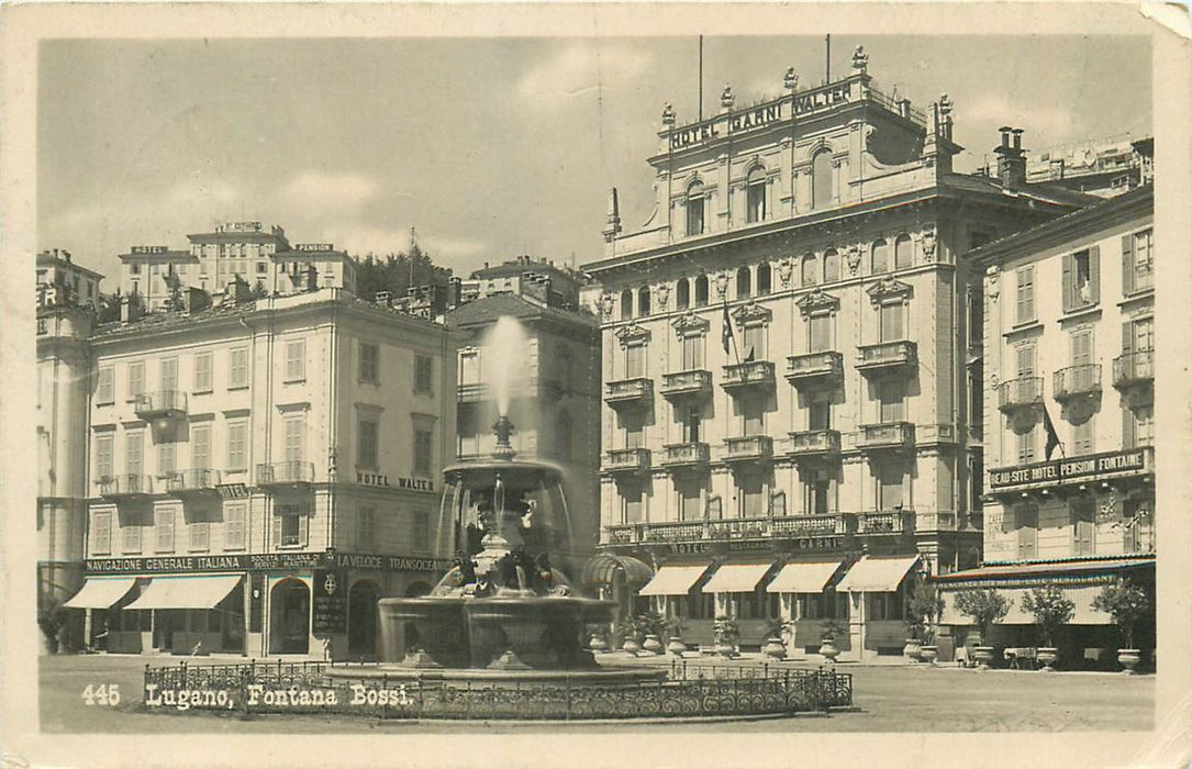 Lugano Fontana Bossi