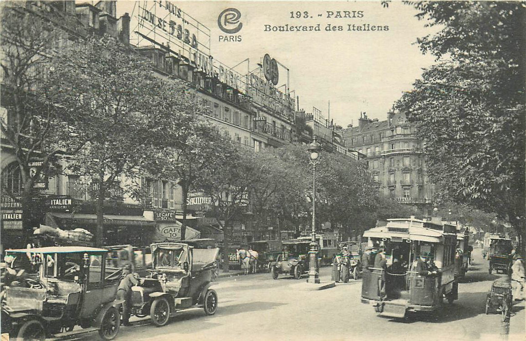 Paris Boulevard des Italiens