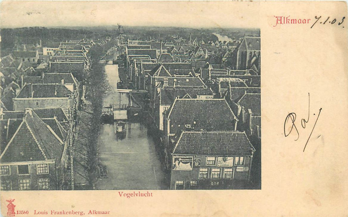 Alkmaar Vogelvlucht