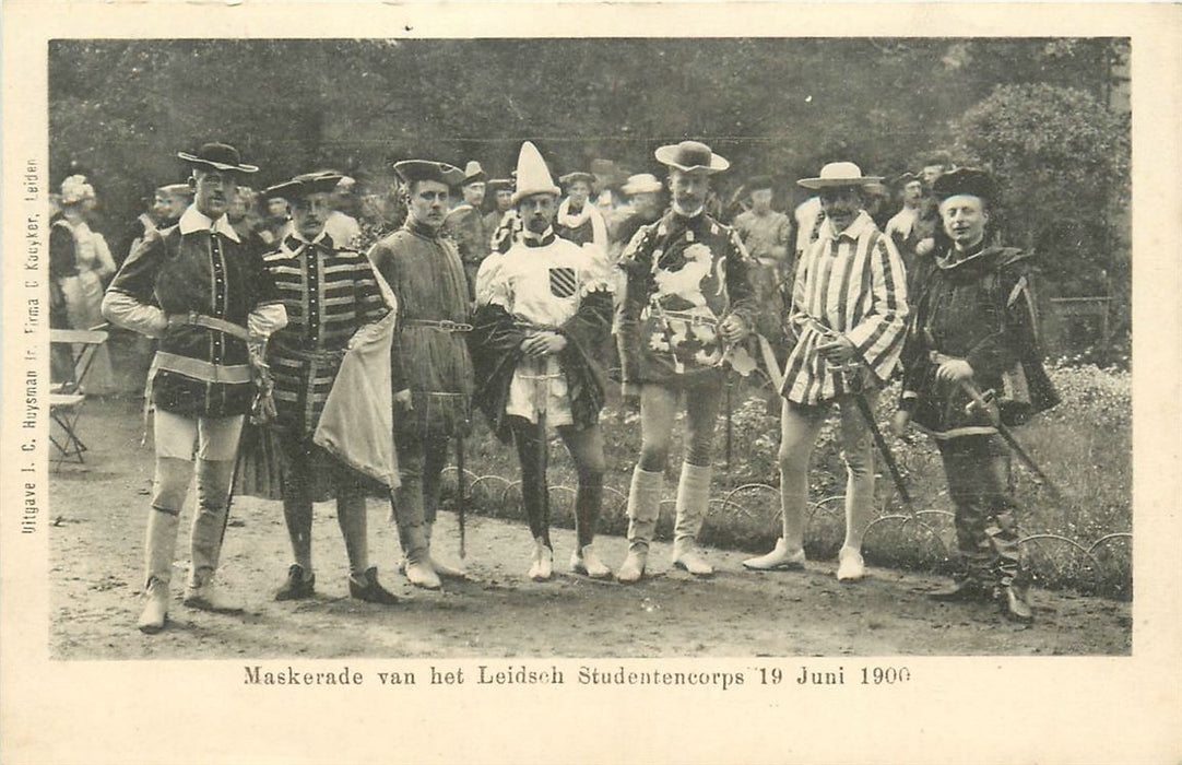 Leiden Maskerade 1900