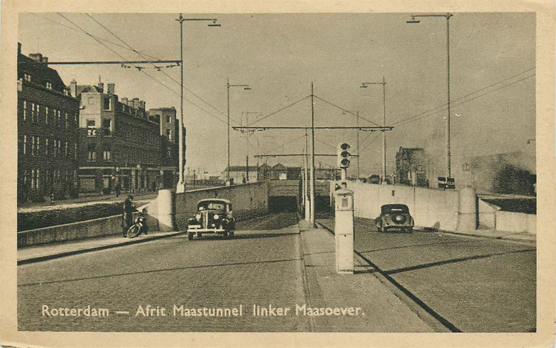 Rotterdam Afrit Maastunnel