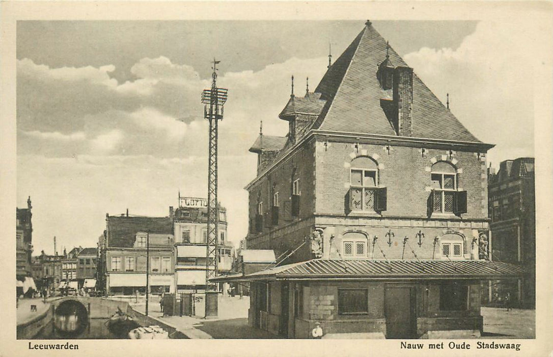 Leeuwarden Nauw Oude Stadswaag