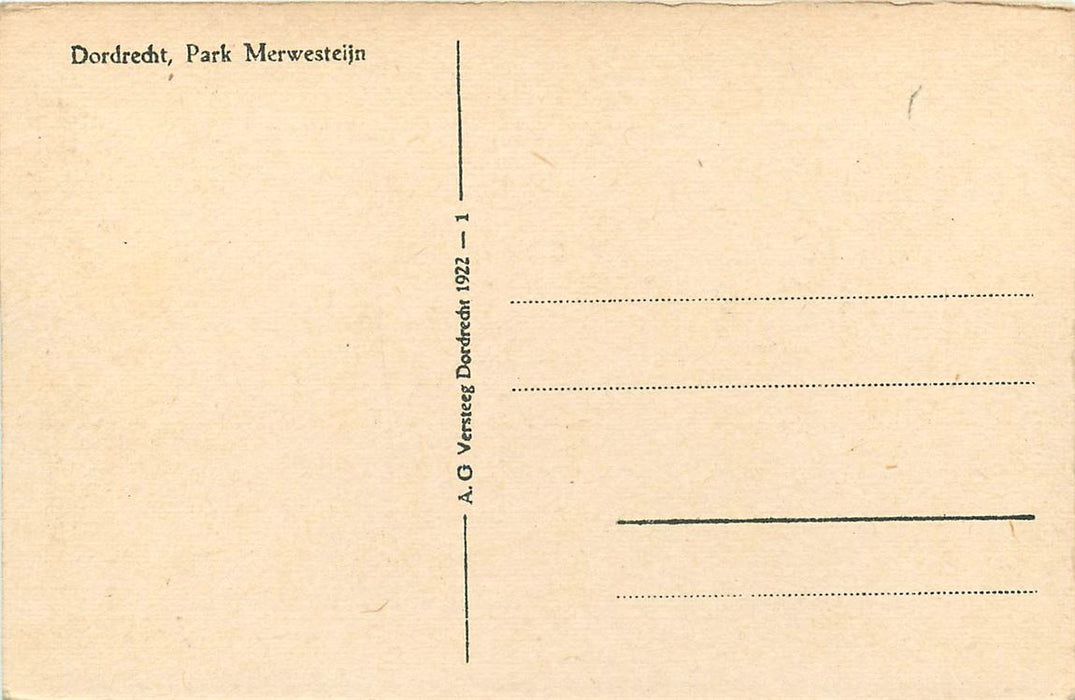 Dordrecht Park Merwestein