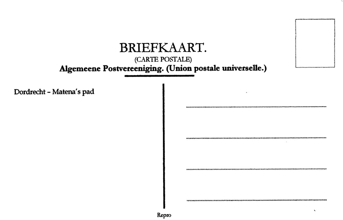 Dordrecht Matena s pad