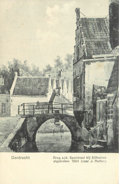 Dordrecht Brug Spuistraat