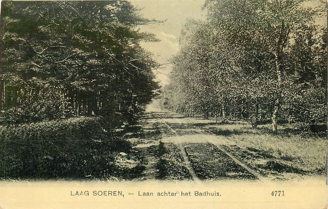 Laag Soeren Laan achter het Badhuis