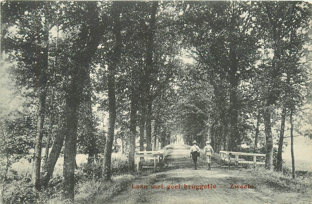 Zweelo Laan met geel Bruggetje