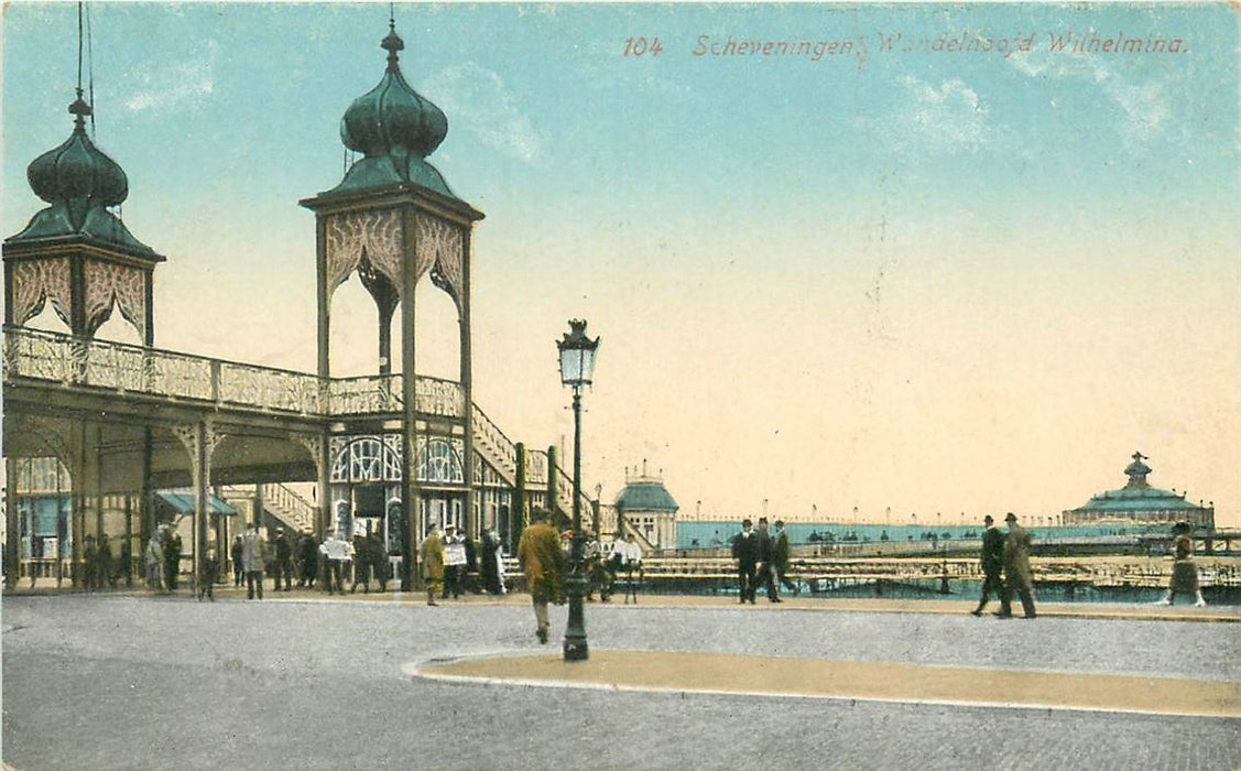 Scheveningen Wandelhoofd Wilhelmina