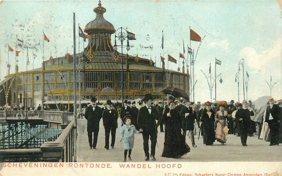 Scheveningen Rotonde op het Wandelhoofd