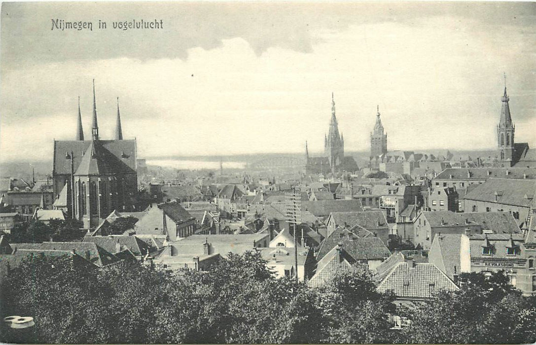 Nijmegen in Vogelvlucht