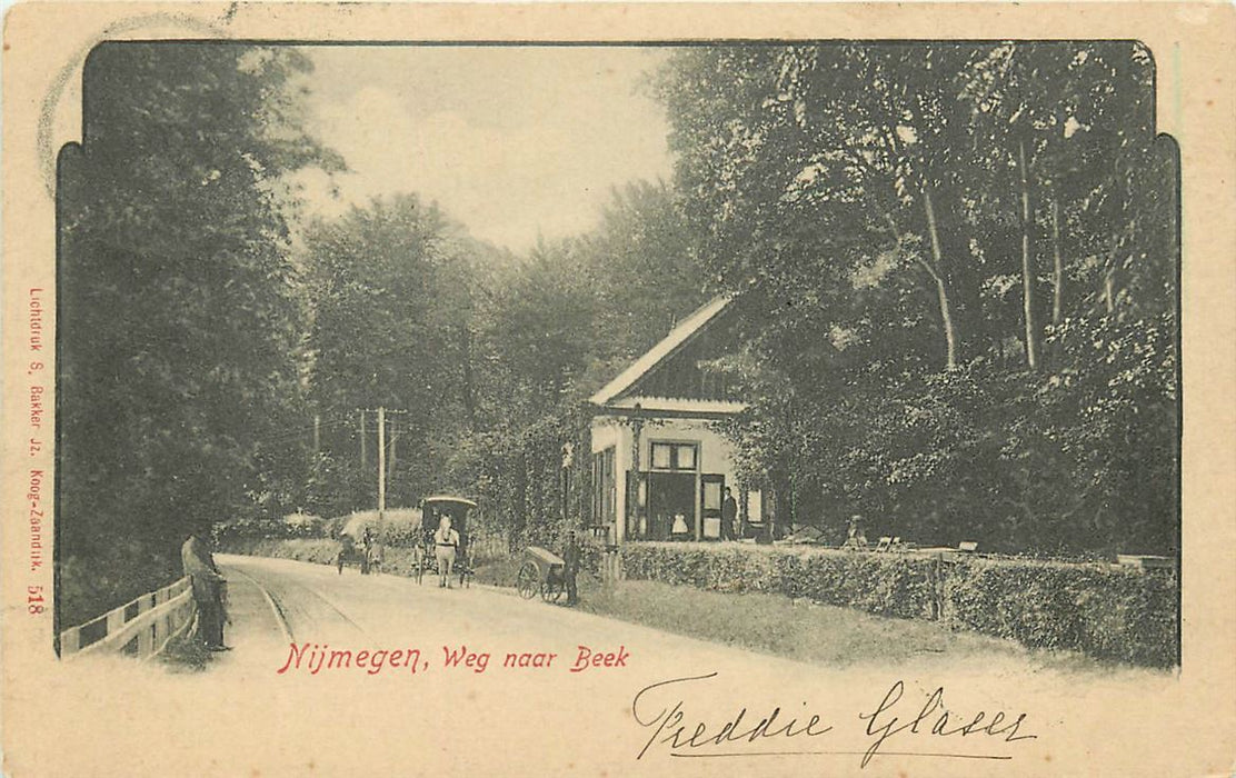 Nijmegen Weg naar Beek