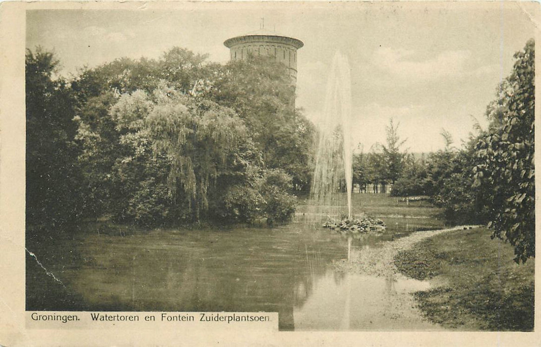 Groningen Watertoren Zuiderplantsoen