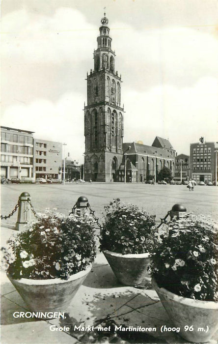 Groningen Grote Markt Martinitoren