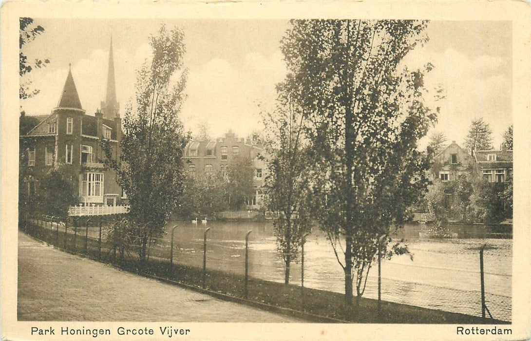 Rotterdam Park Honingen Groote Vijver