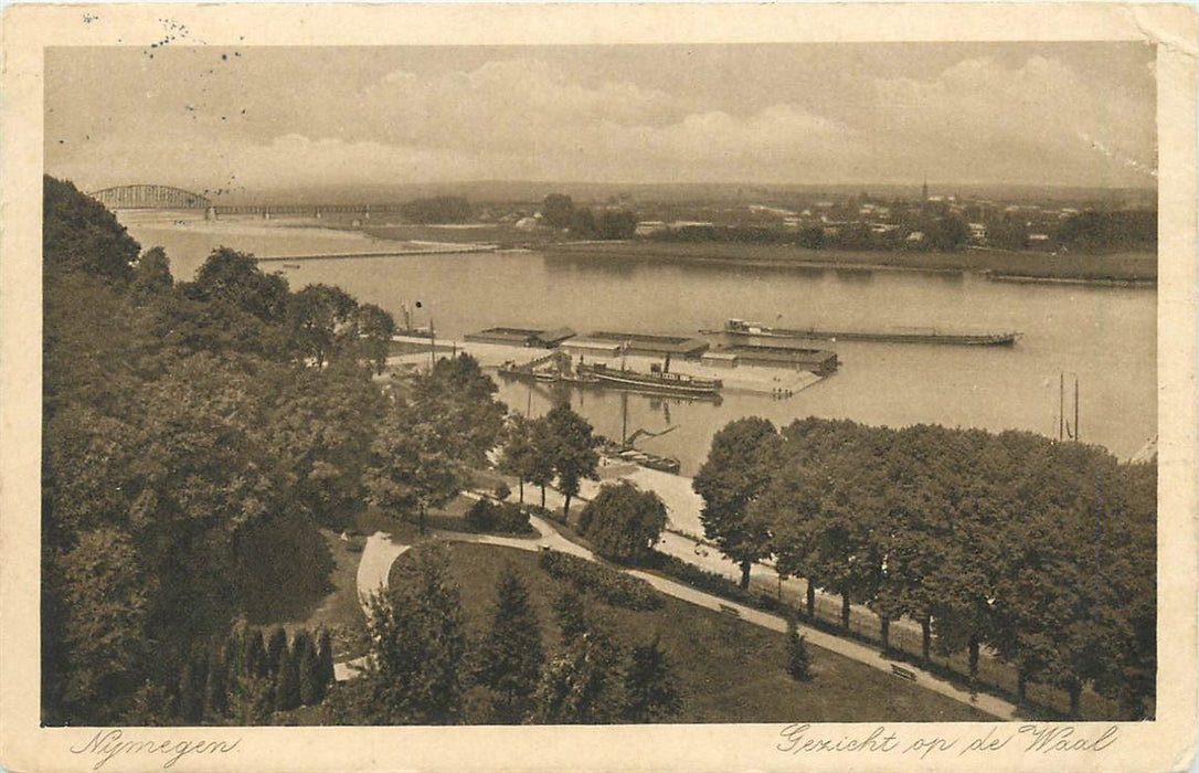 Nijmegen Gezicht op de Waal