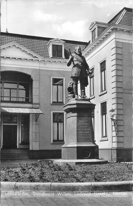 Leeuwarden Standbeeld Willem Lodewijk