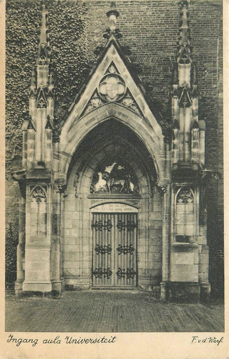 Utrecht Ingang Aula Universiteit