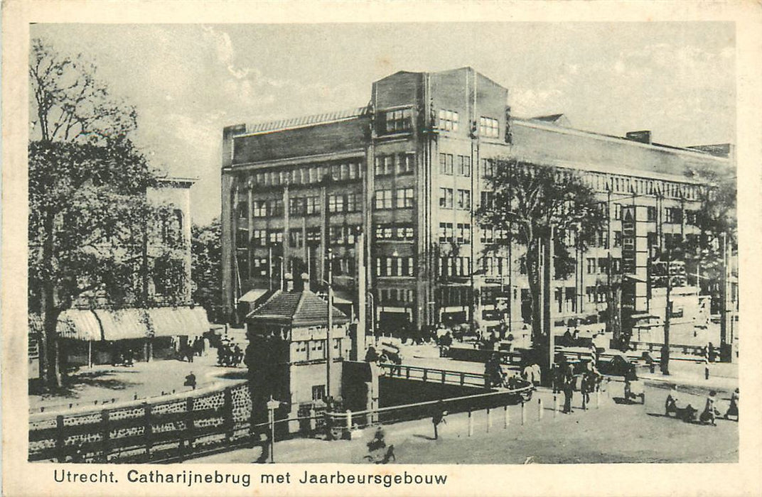 Utrecht Catharijnebrug Jaarbeursgebouw