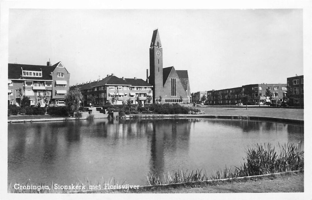 Groningen Sionskerk Florisvijver