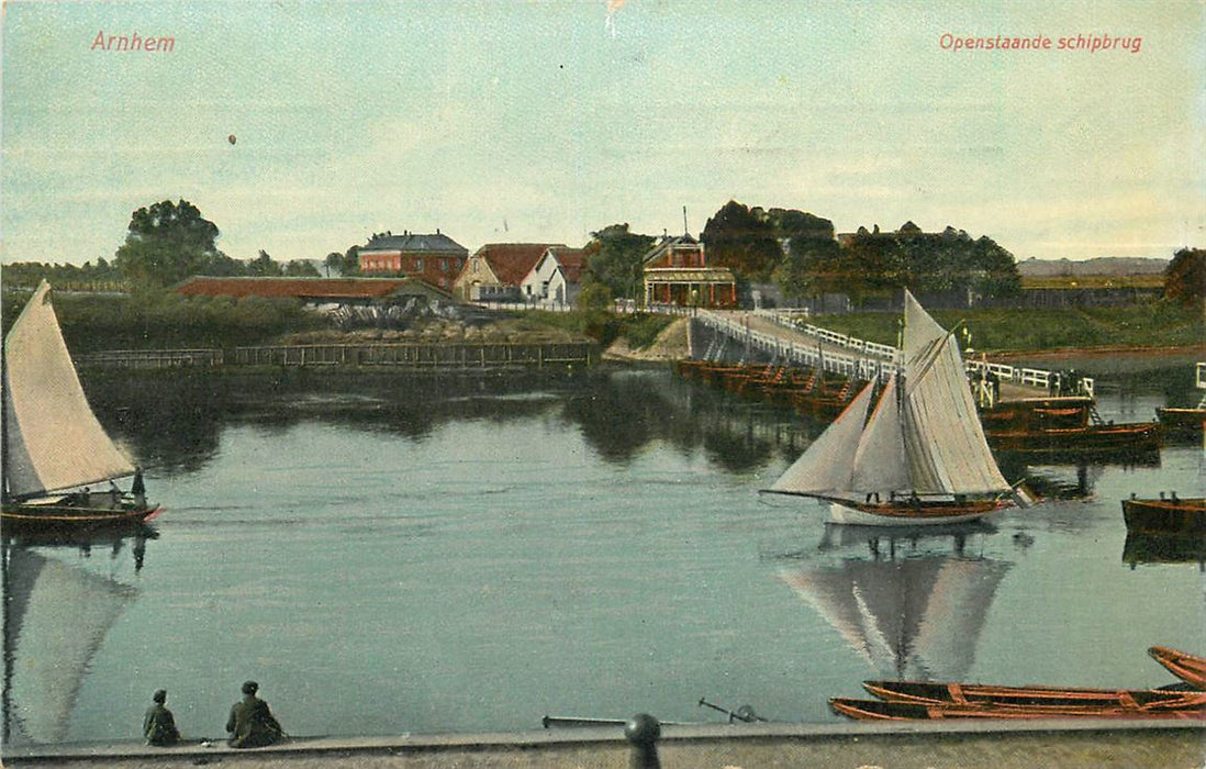 Arnhem Openstaande Schipbrug