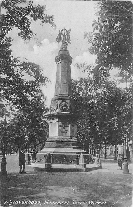 Den Haag Monument Saxen Weimar