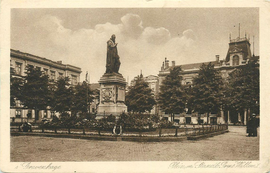 Den Haag Plein Standbeeld Willem de Zwijger