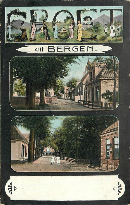 Bergen (NH) groeten uit