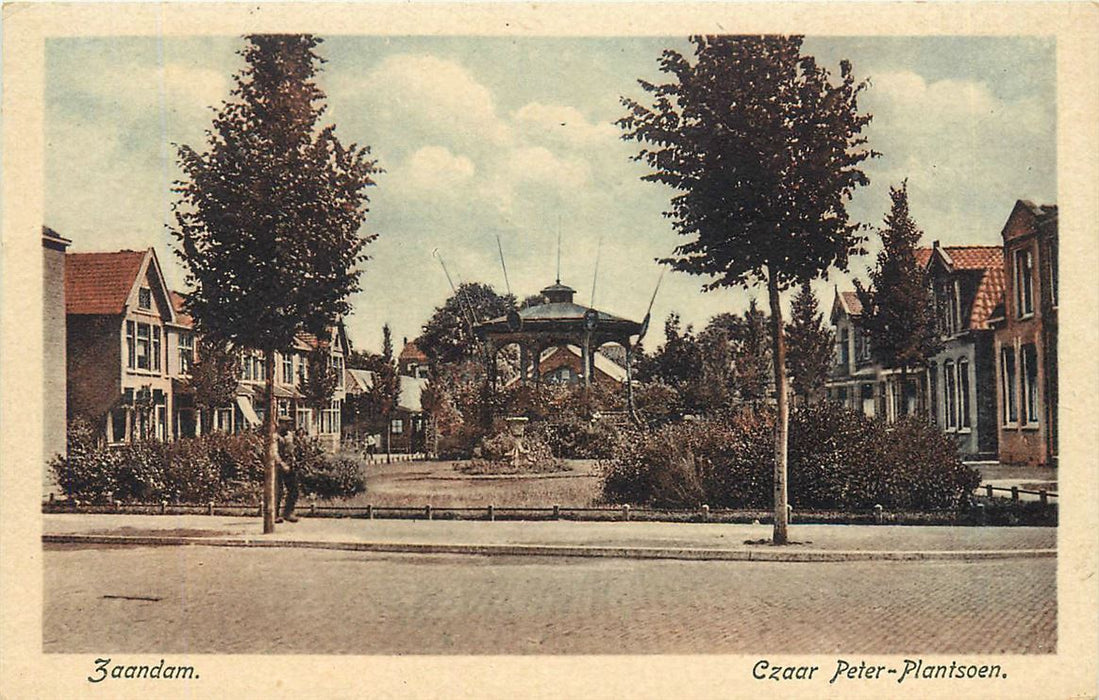 Zaandam Czaar Peter-Plantsoen