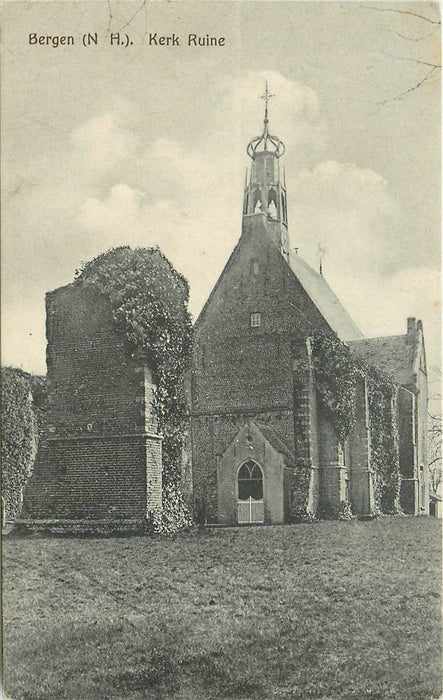 Bergen (NH) Ruine Kerk