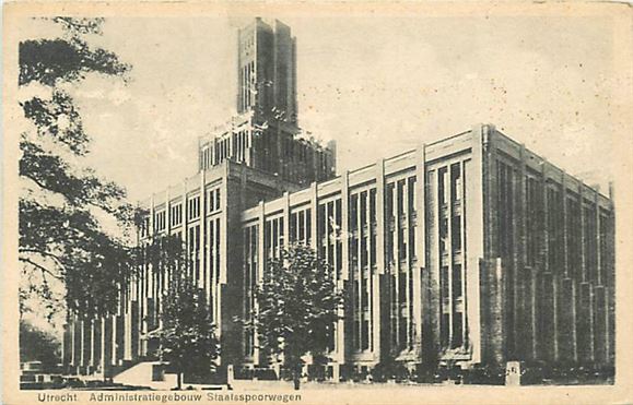 Utrecht Administratiegebouw Staatsspoorwegen