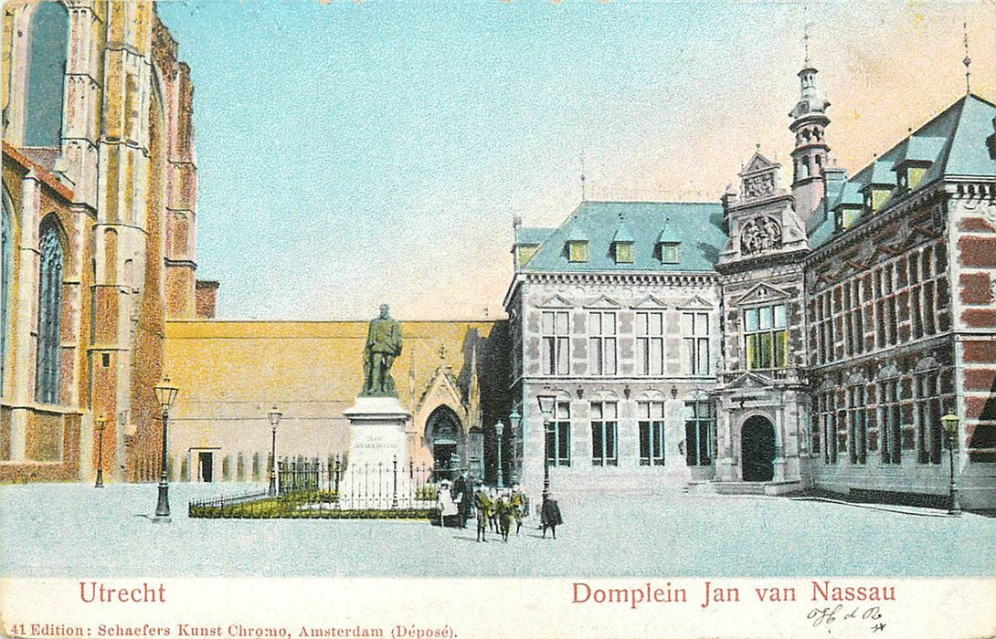 Utrecht Domplein Jan van Nassau